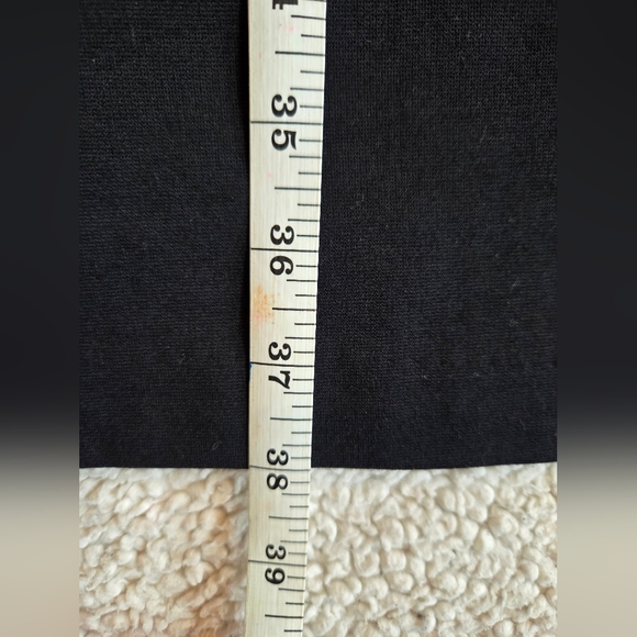 Boden Black Ponte Midi Dress With Polka Dot Tulle - Picture 9 of 10